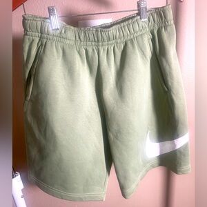Nike Sportswear Club Fleece Men’s Shorts- Olive/White Small